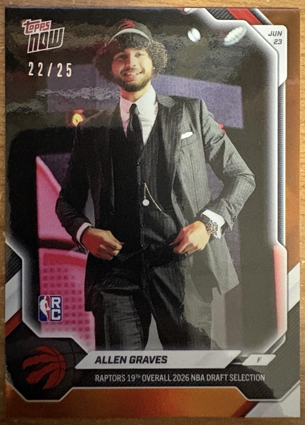 Allen Graves [Orange] #AGRA