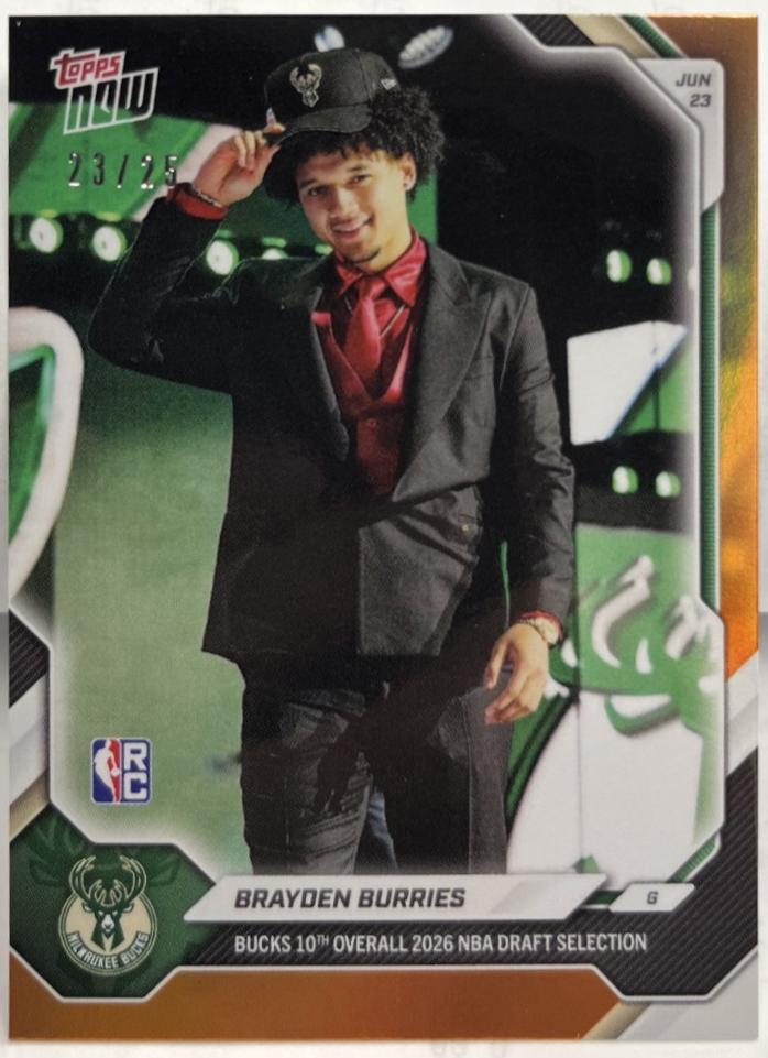 Brayden Burries [Orange] #BBUR