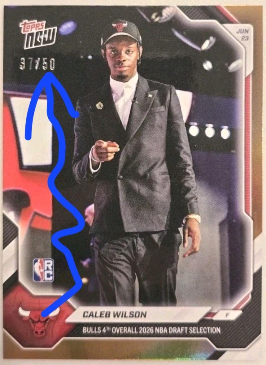 Caleb Wilson [Gold] #CWIL