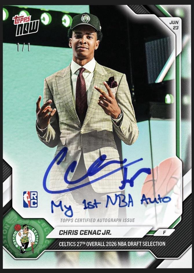 Chris Cenac Jr. [Autograph] #CCEN