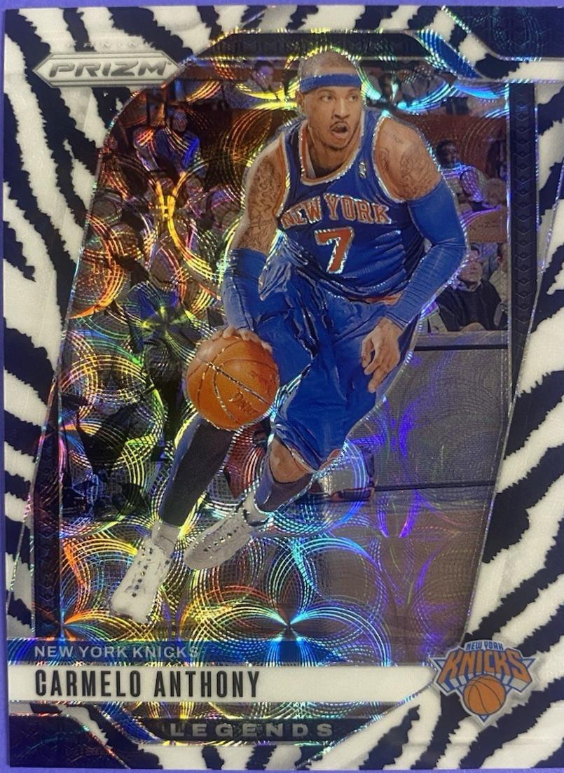 Carmelo Anthony [White Tiger Stripe] #285