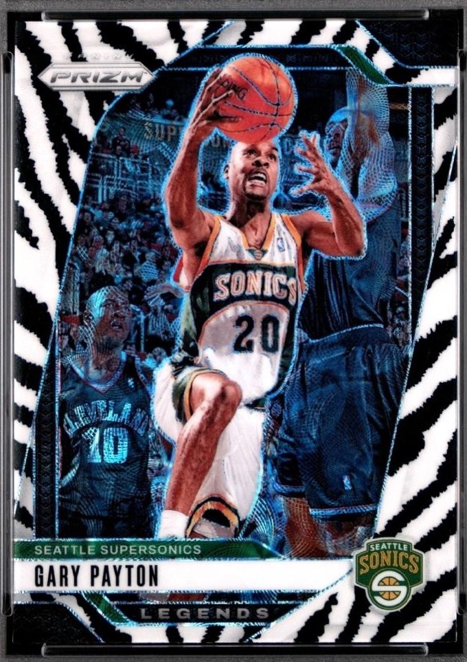 Gary Payton [White Tiger Stripe] #286