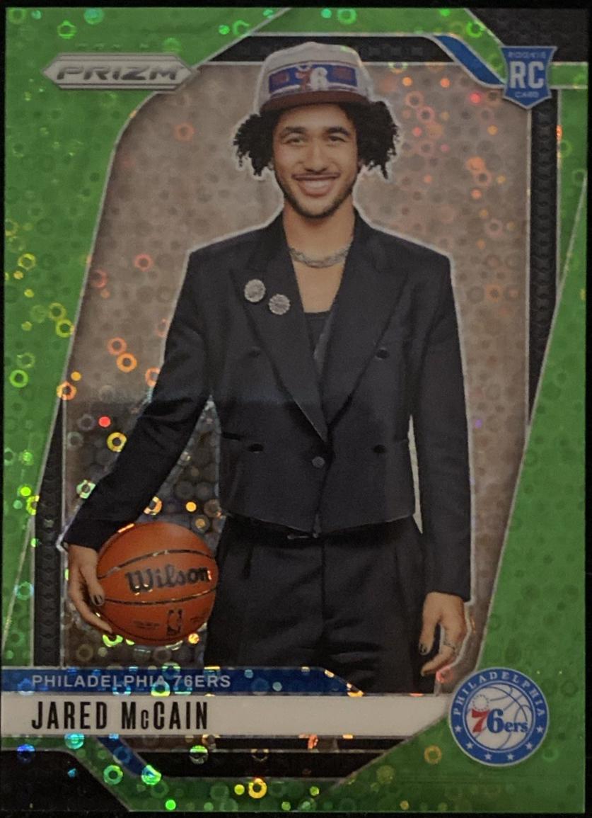 Jared McCain [Neon Green Fast Break Variation] #222