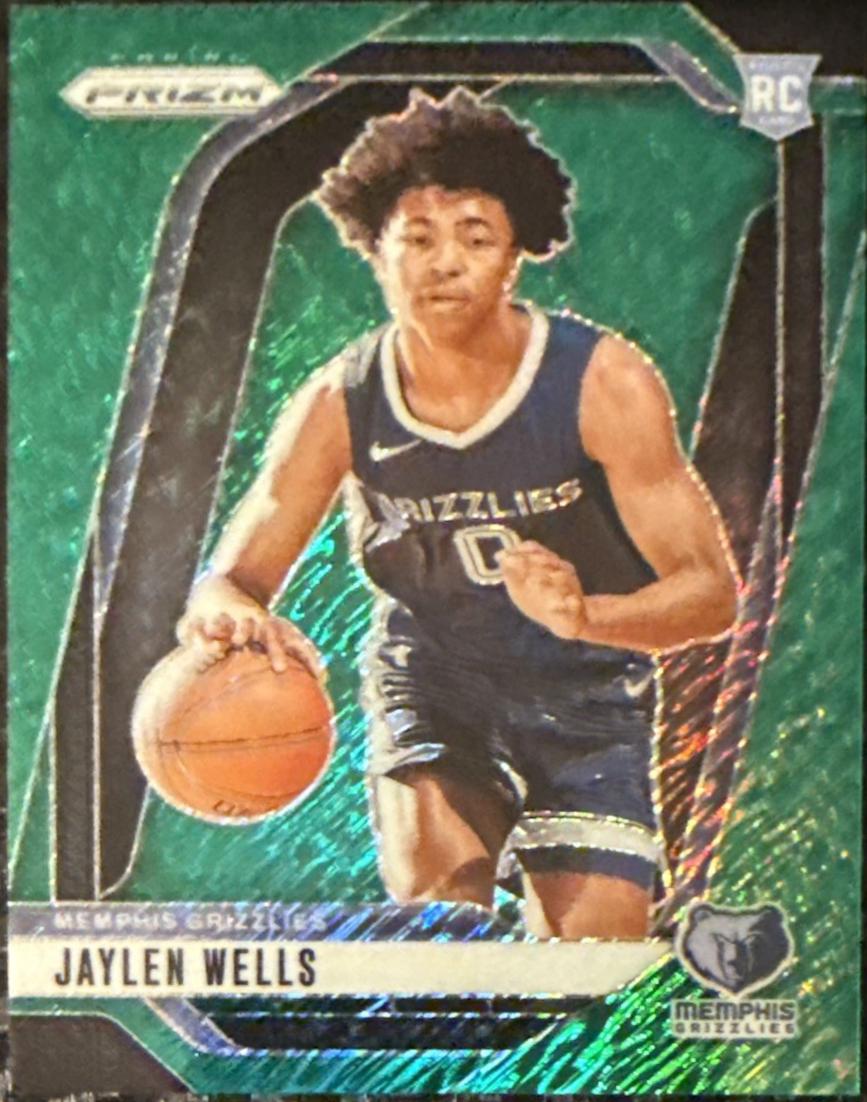 Jaylen Wells [Green Shimmer FOTL] #239