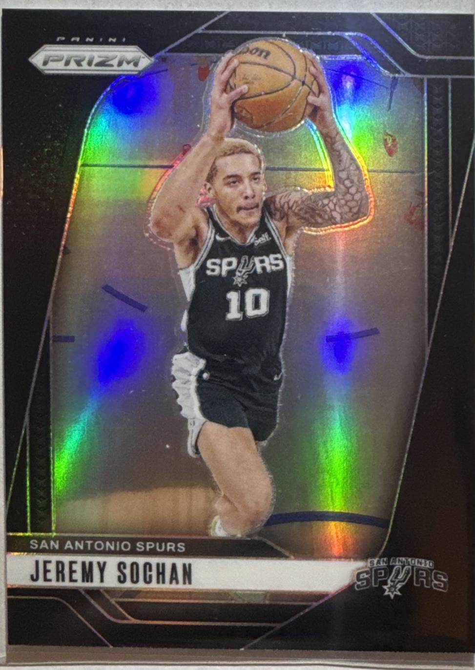 Jeremy Sochan [Black] #23