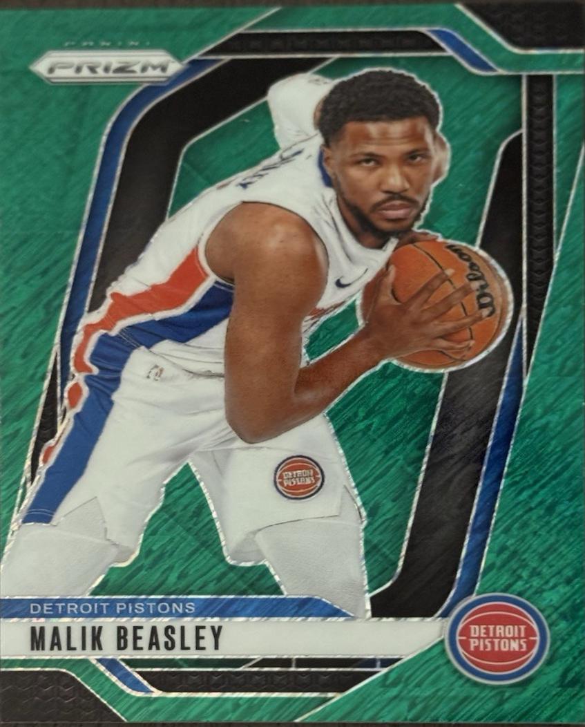 Malik Beasley [Green Shimmer FOTL] #211