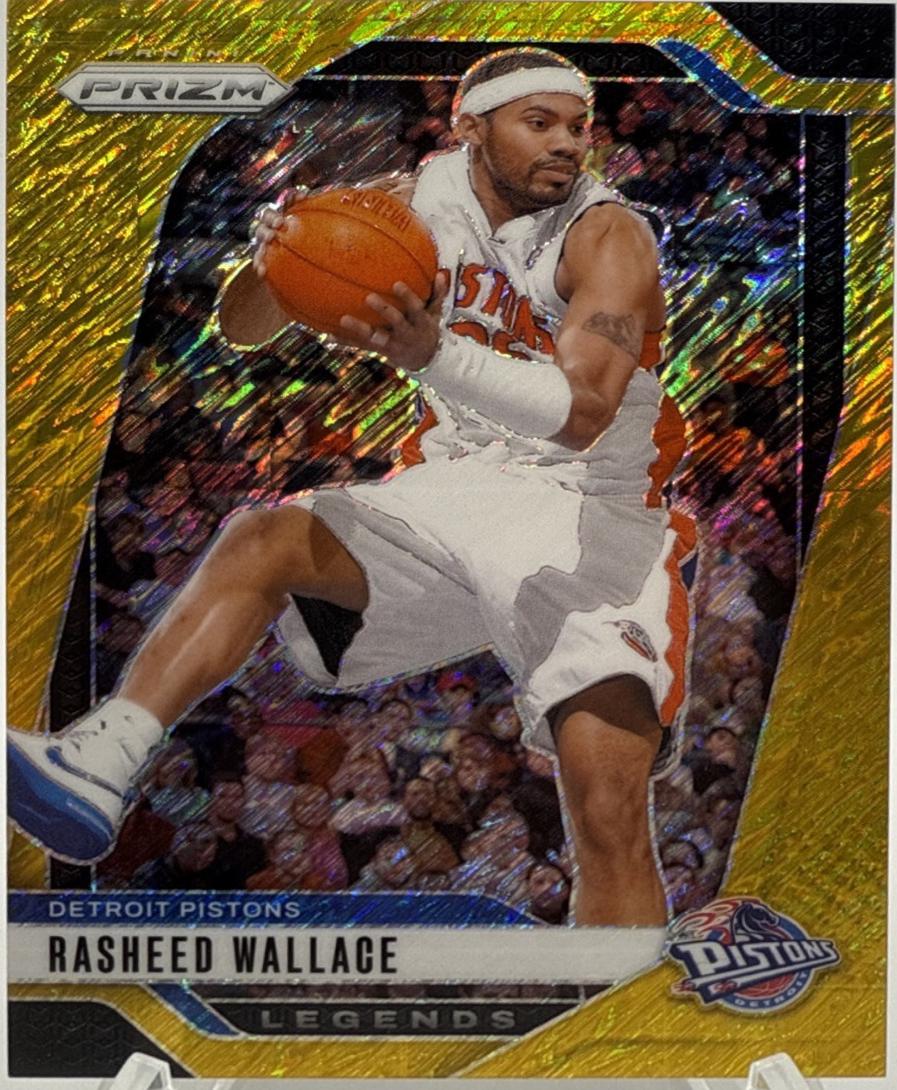 Rasheed Wallace [Gold Shimmer FOTL] #293