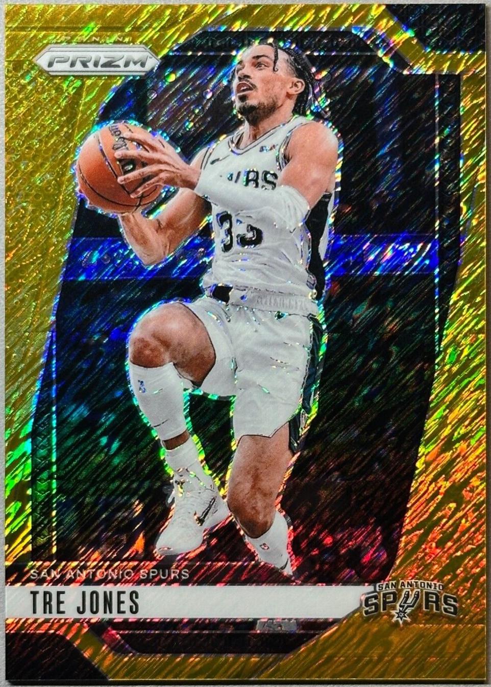 Tre Jones [Gold Shimmer FOTL] #61
