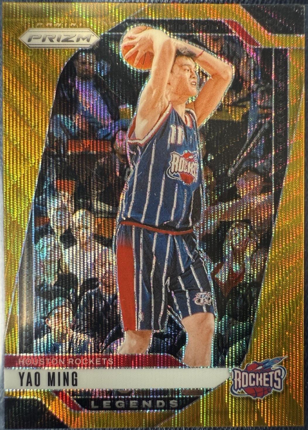 Yao Ming [Wave Gold] #284