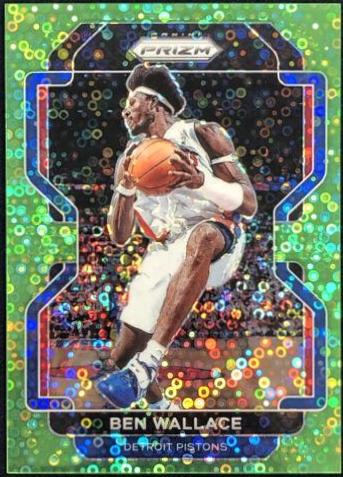 Ben Wallace [Fast Break Green Prizm] #249
