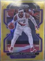 Carmelo Anthony [Gold Prizm] #11