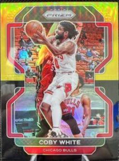 Coby White [Black Gold Prizm] #143