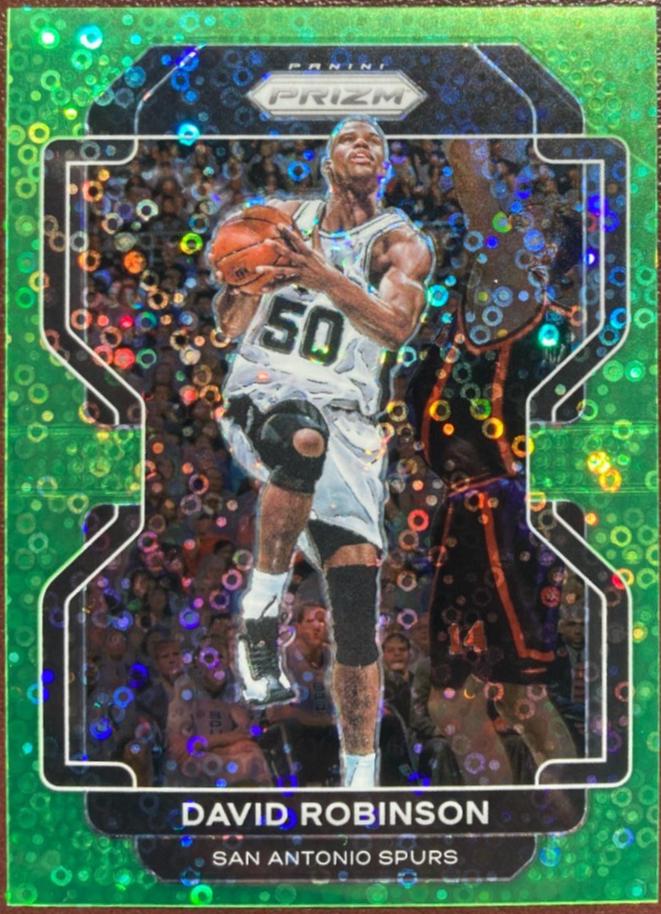 David Robinson [Fast Break Green Prizm] #242