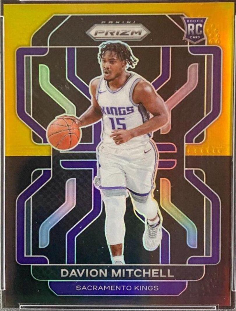 Davion Mitchell [Black Gold Prizm] #312