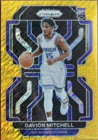 Davion Mitchell [Gold Prizm] #312
