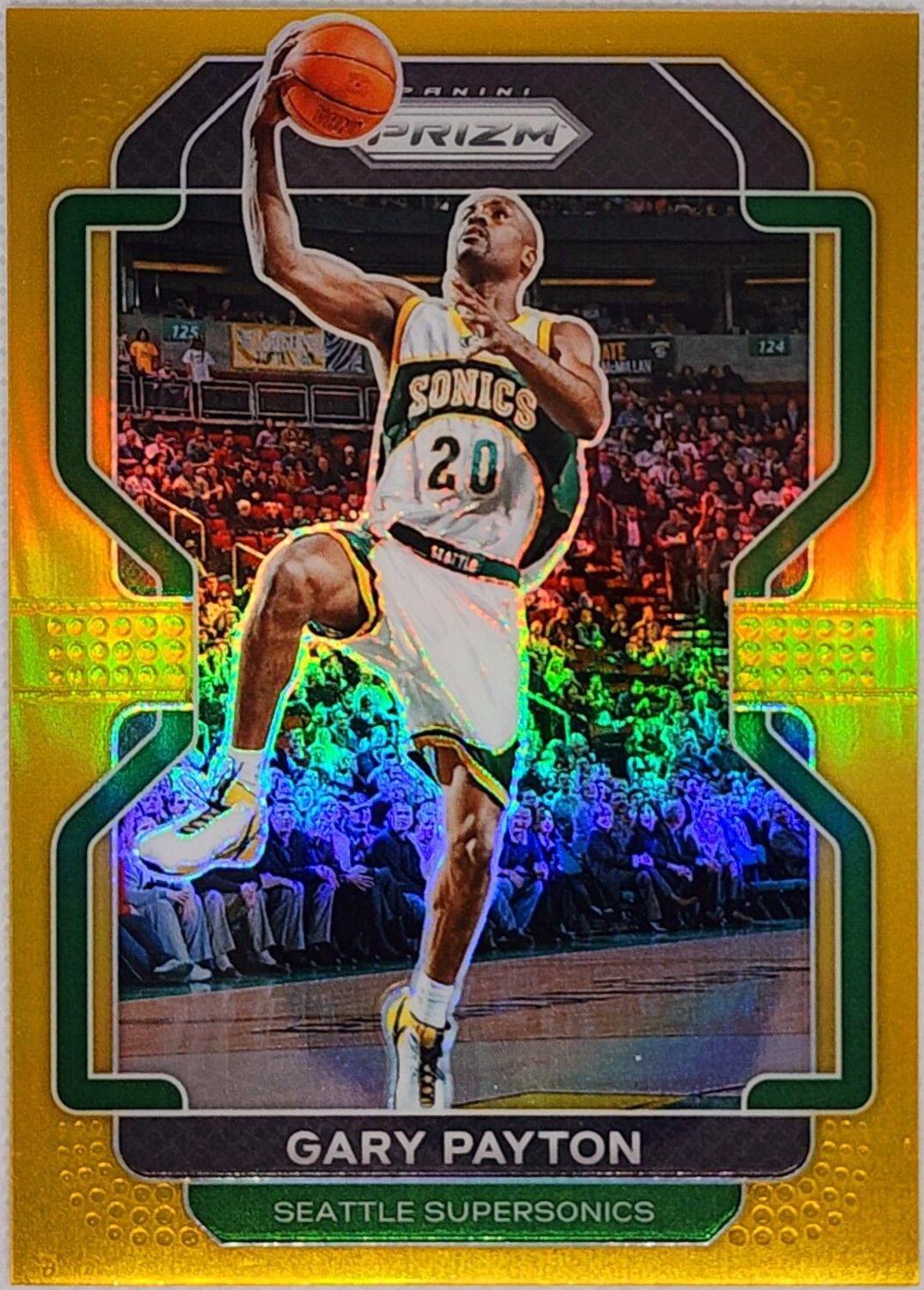 Gary Payton [Gold Prizm] #257