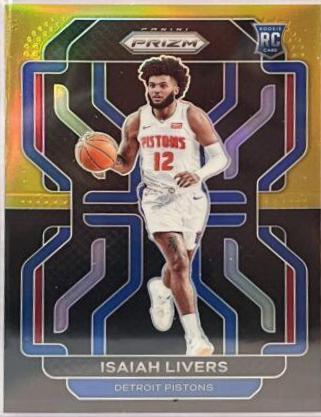 Isaiah Livers [Black Gold Prizm] #296