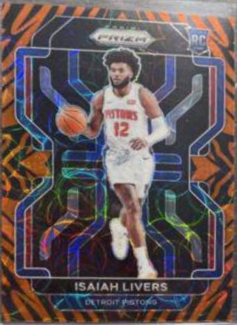 Isaiah Livers [Tiger Stripe Choice Prizm] #296