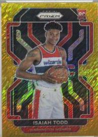Isaiah Todd [Gold Prizm] #299