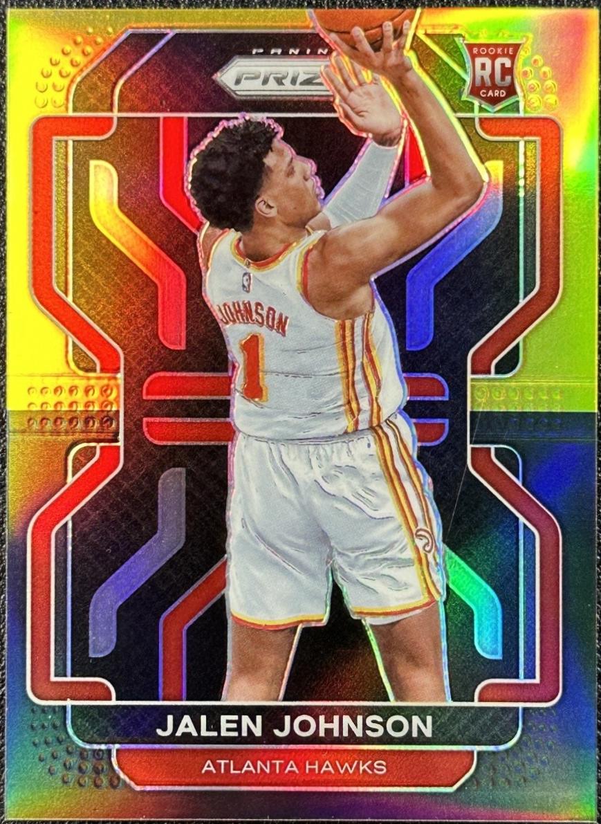 Jalen Johnson [Black Gold Prizm] #305