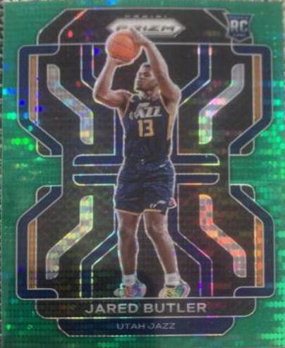 Jared Butler [Green Pulsar Prizm] #290