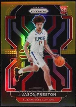 Jason Preston [Black Gold Prizm] #327