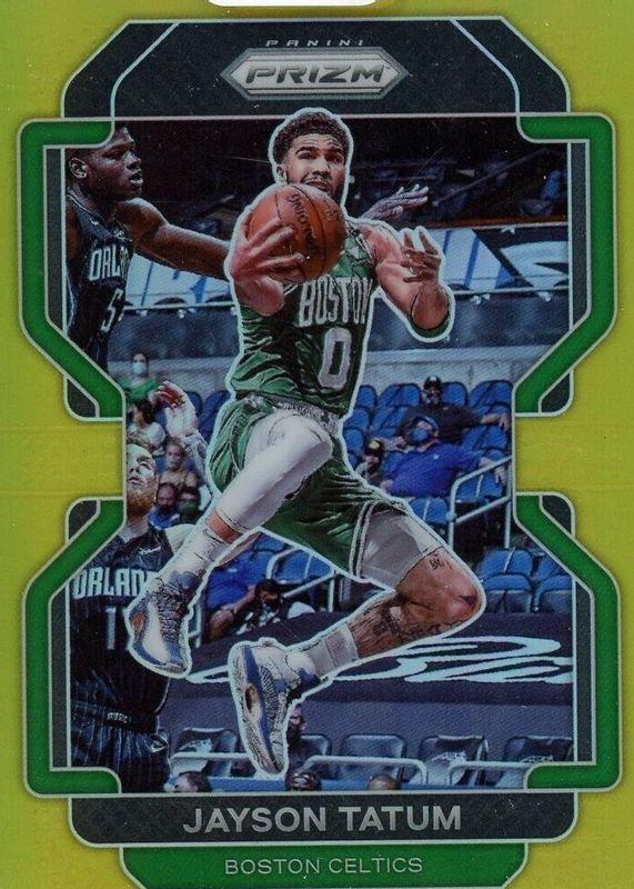 Jayson Tatum [Gold Prizm] #13