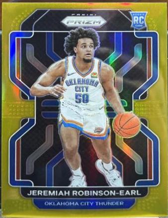 Jeremiah Robinson Earl [Gold Prizm] #319