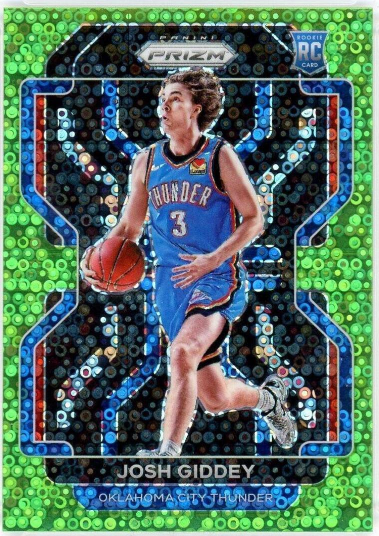 Josh Giddey [Fast Break Green Prizm] #301