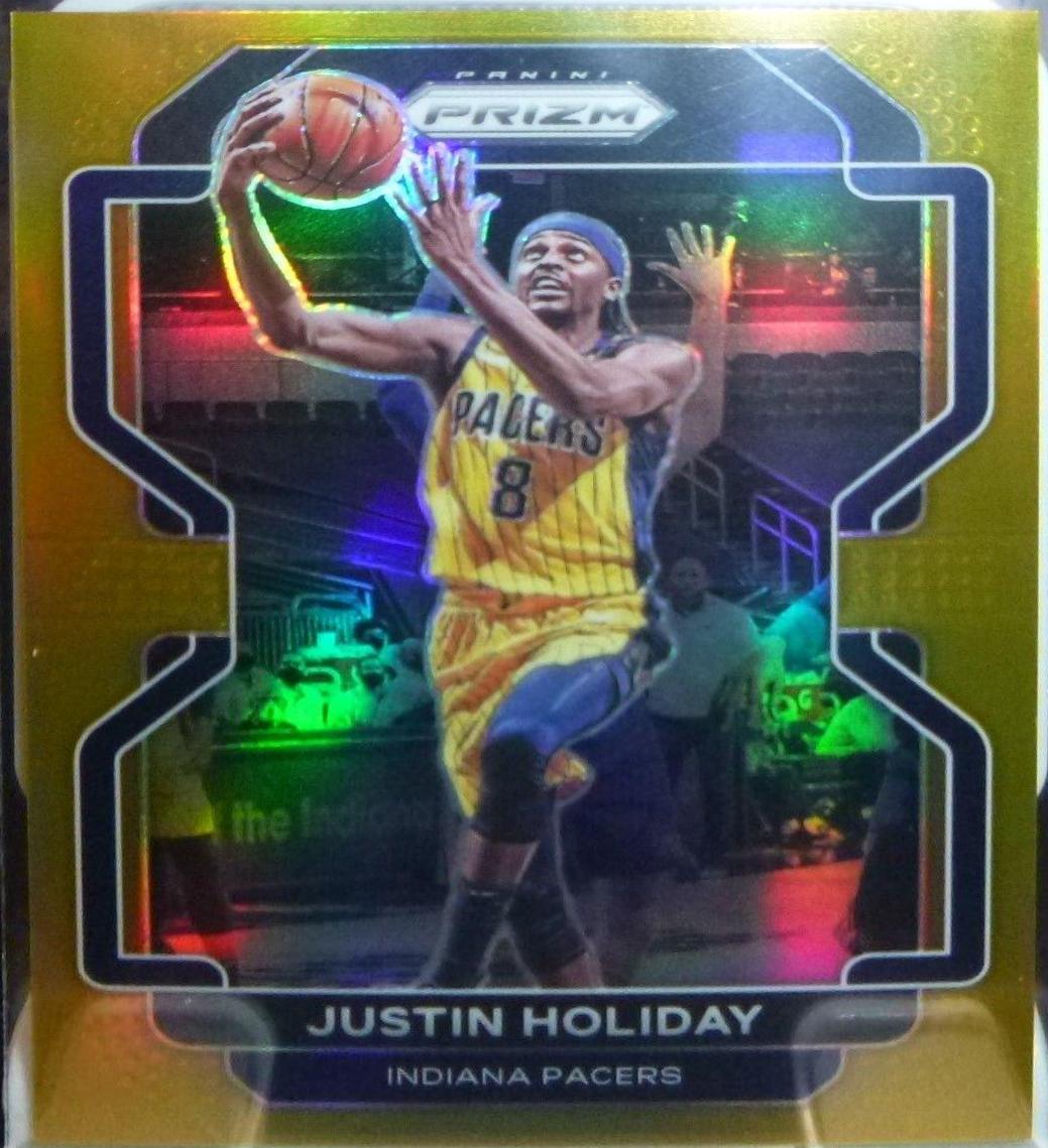 Justin Holiday [Gold Prizm] #188