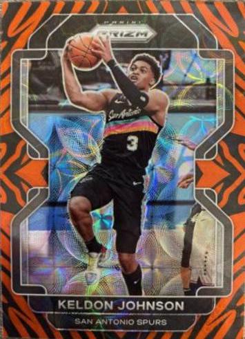 Keldon Johnson [Tiger Stripe Choice Prizm] #210