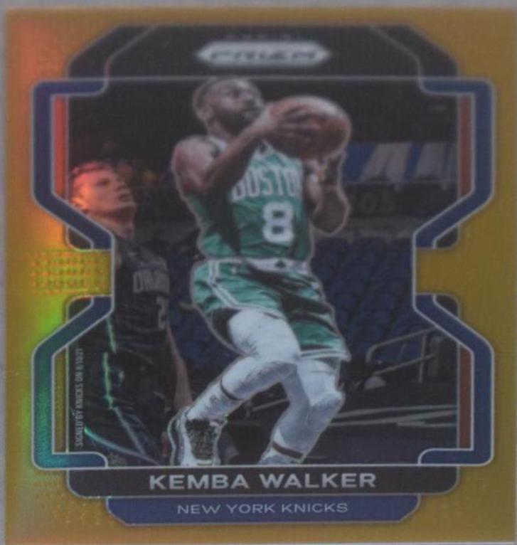 Kemba Walker [Gold Prizm] #122
