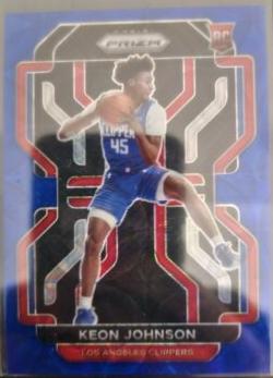 Keon Johnson [Blue Choice Prizm] #326