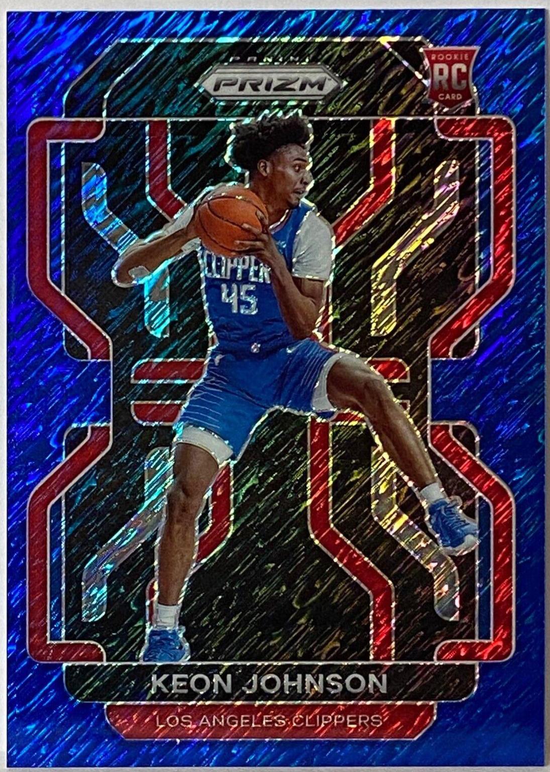 Keon Johnson [Blue Shimmer] #326