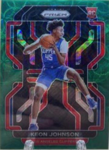 Keon Johnson [Green Choice Prizm] #326