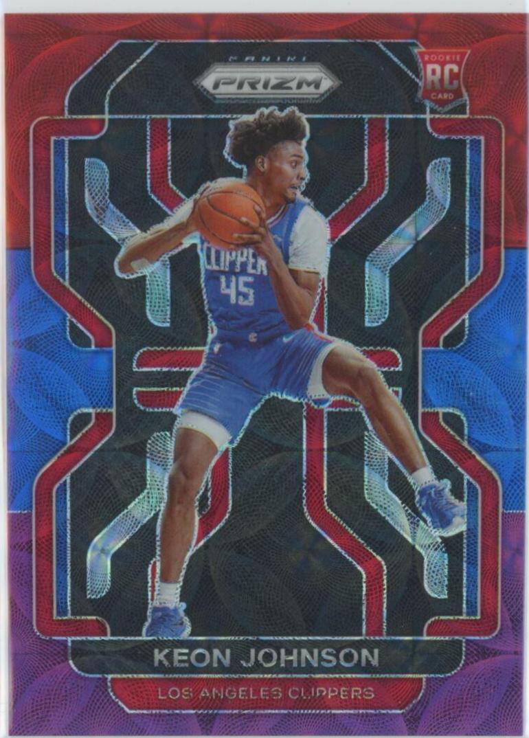 Keon Johnson [Red Blue Purple Choice Prizm] #326