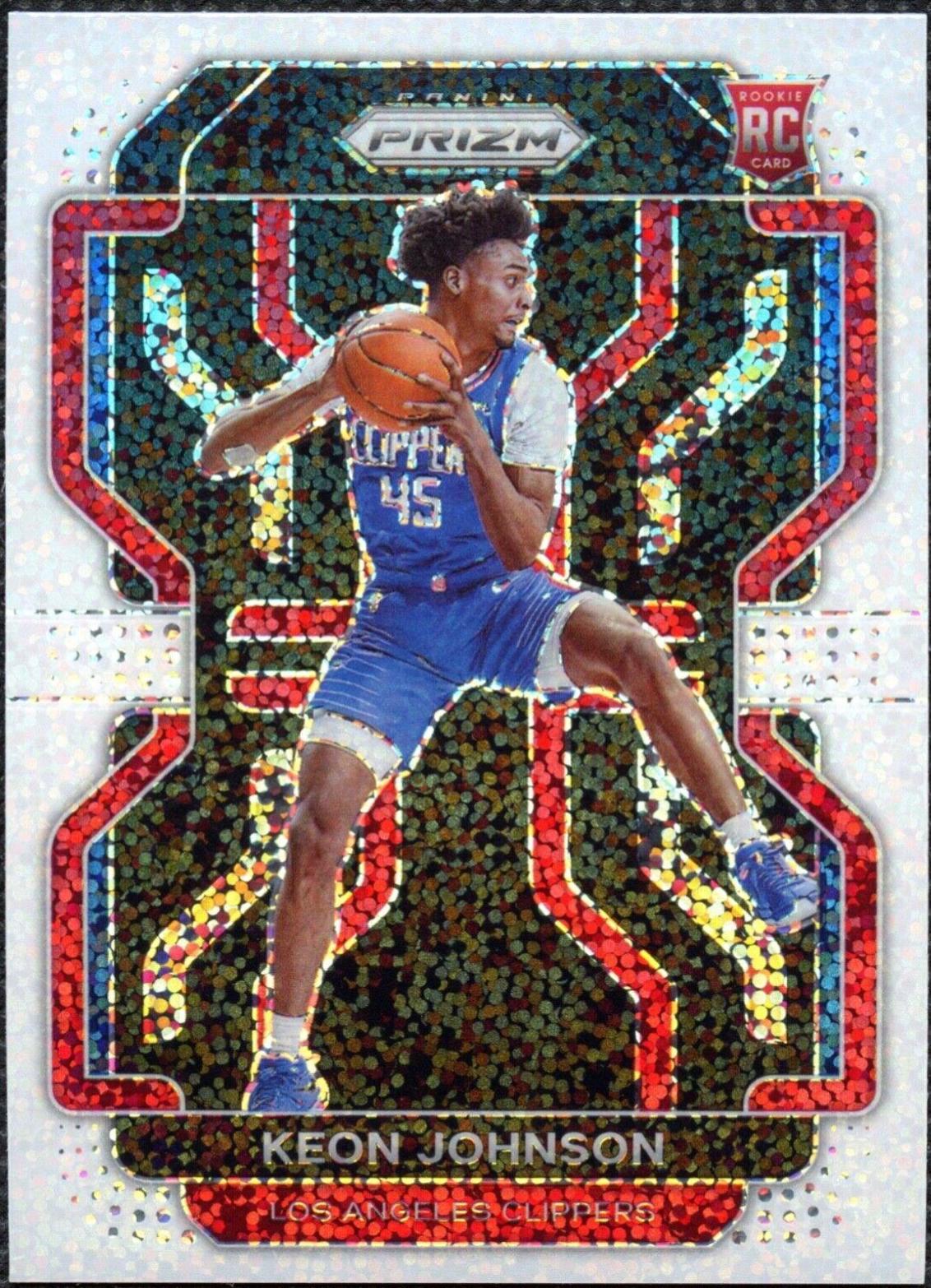 Keon Johnson [White Sparkle Prizm] #326