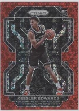 Kessler Edwards [Fast Break Red Prizm] #284