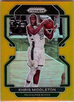 Khris Middleton [Gold Prizm] #128