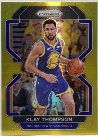 Klay Thompson [Gold Prizm] #92