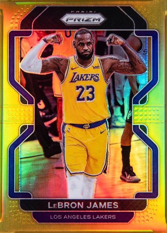 LeBron James [Gold Prizm] #91