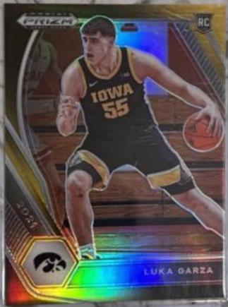 Luka Garza [Black Gold Prizm] #303