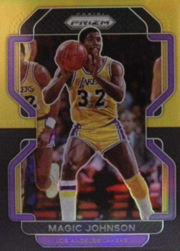 Magic Johnson [Black Gold Prizm] #248