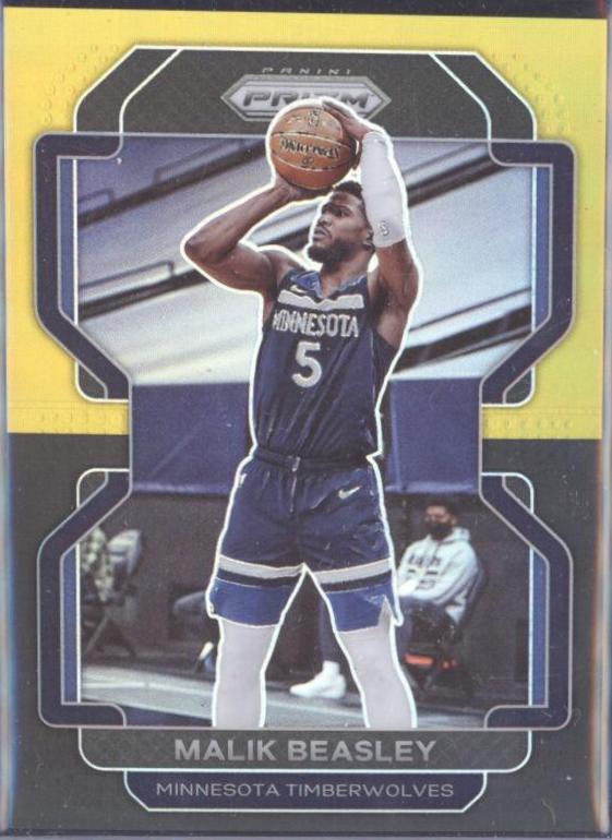 Malik Beasley [Black Gold Prizm] #98