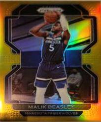 Malik Beasley [Gold Prizm] #98