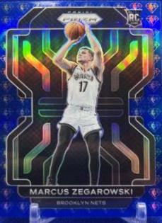 Marcus Zegarowski [75th Anniversary Red Diamond Prizm] #300