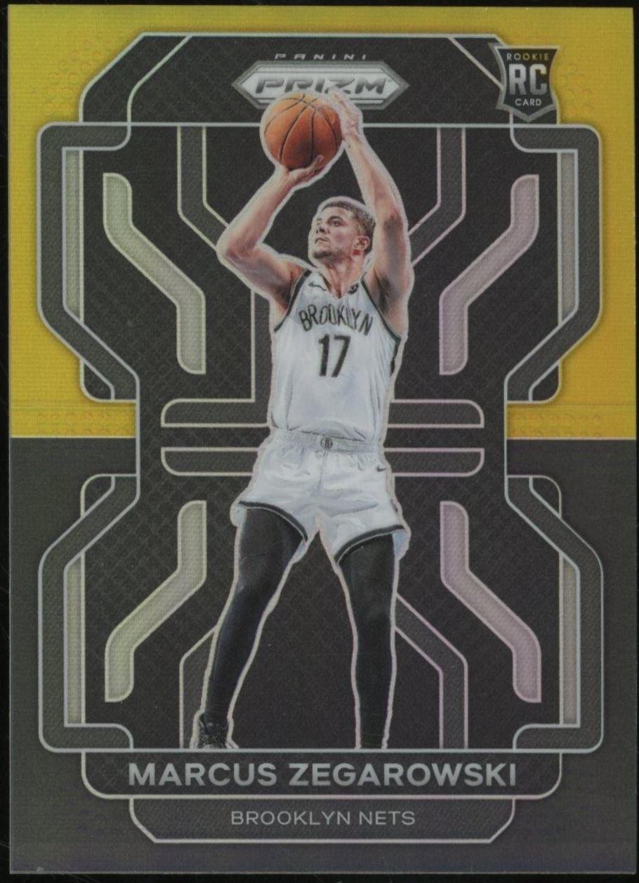 Marcus Zegarowski [Black Gold Prizm] #300