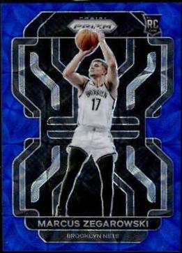 Marcus Zegarowski [Blue Choice Prizm] #300