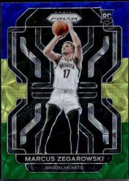 Marcus Zegarowski [Blue Yellow Green Choice Prizm] #300