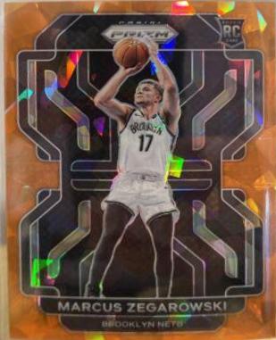 Marcus Zegarowski [Orange Ice Prizm] #300